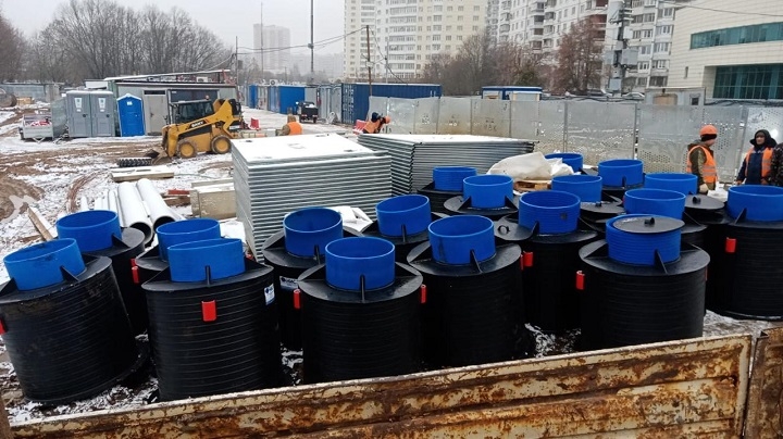 Очередной этап благоустройства парка Крылатские холмы 